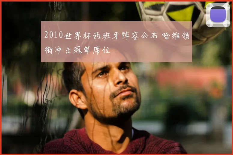 2010世界杯西班牙阵容公布 哈维领衔冲击冠军席位